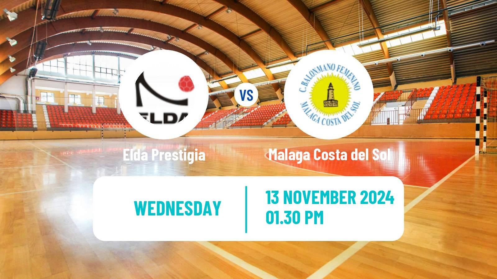 Handball Spanish División de Honor Handball Women Elda Prestigia - Malaga Costa del Sol