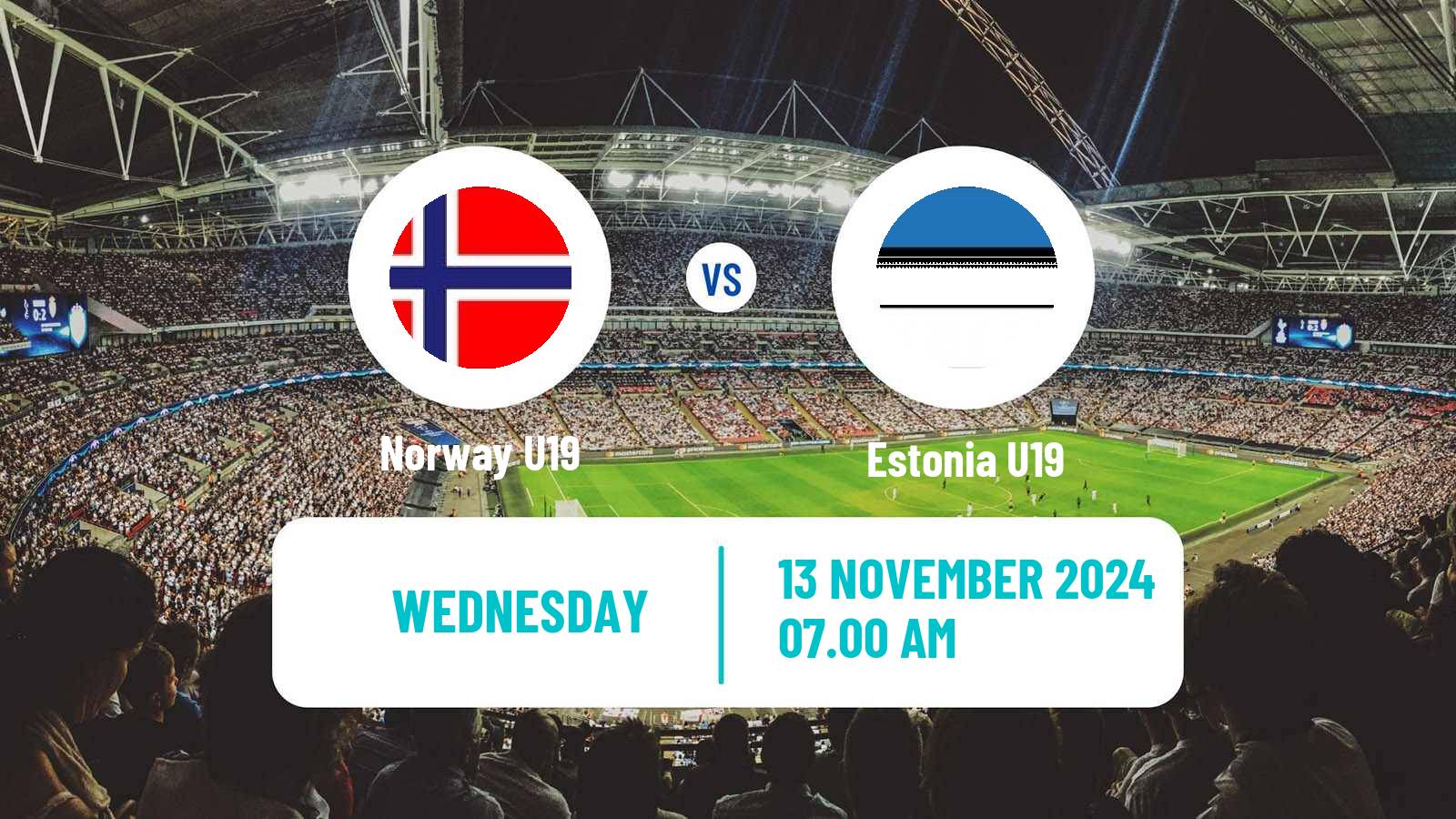 Soccer UEFA Euro U19 Norway U19 - Estonia U19