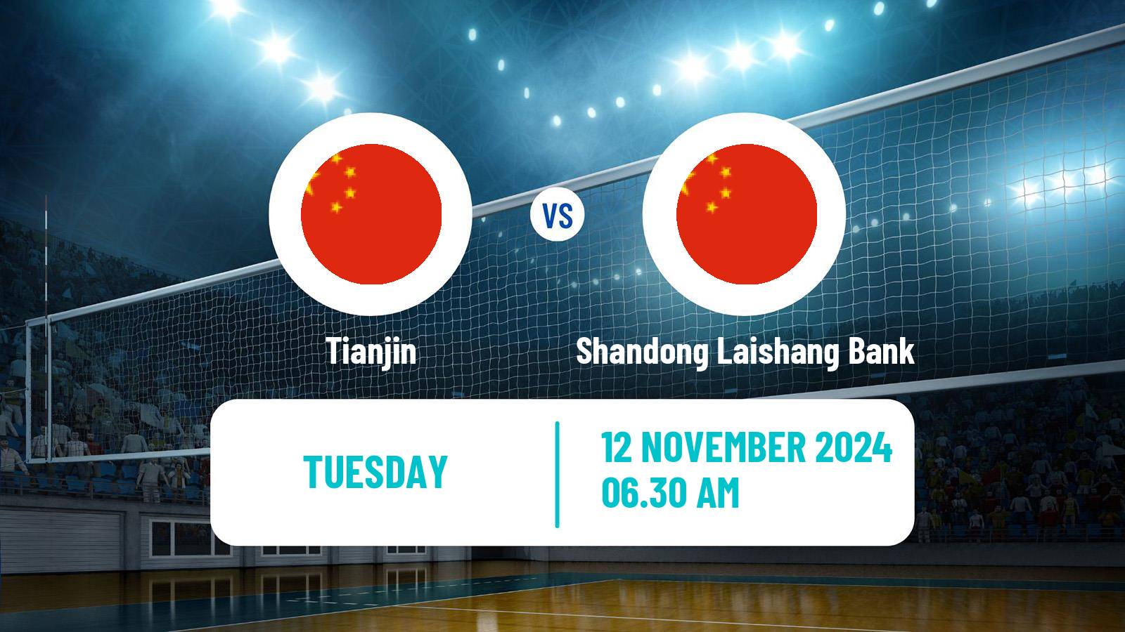 Volleyball Chinese CVL Women Tianjin - Shandong Laishang Bank