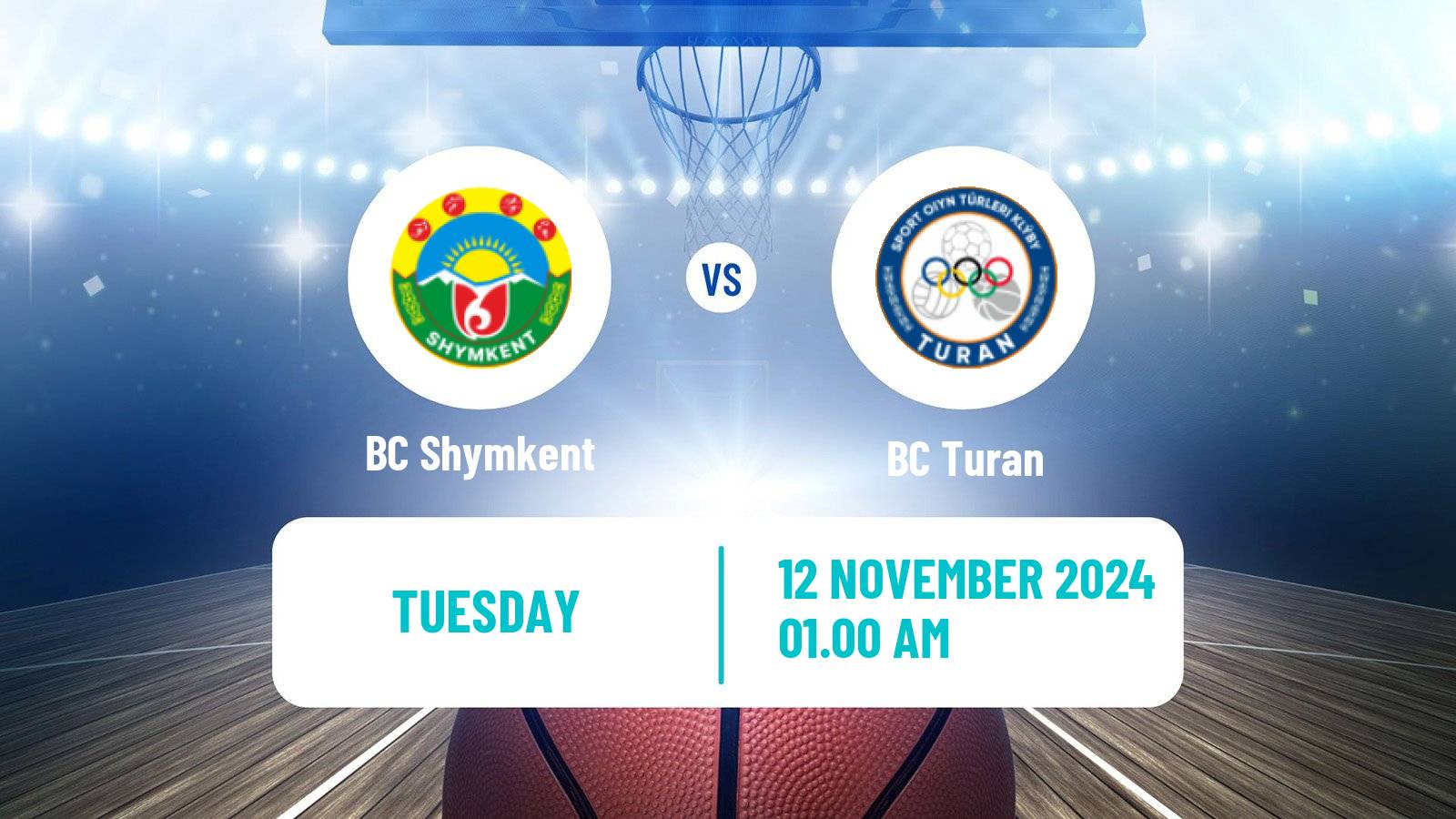 Basketball Kazakh Higher League Basketball Shymkent - Turan