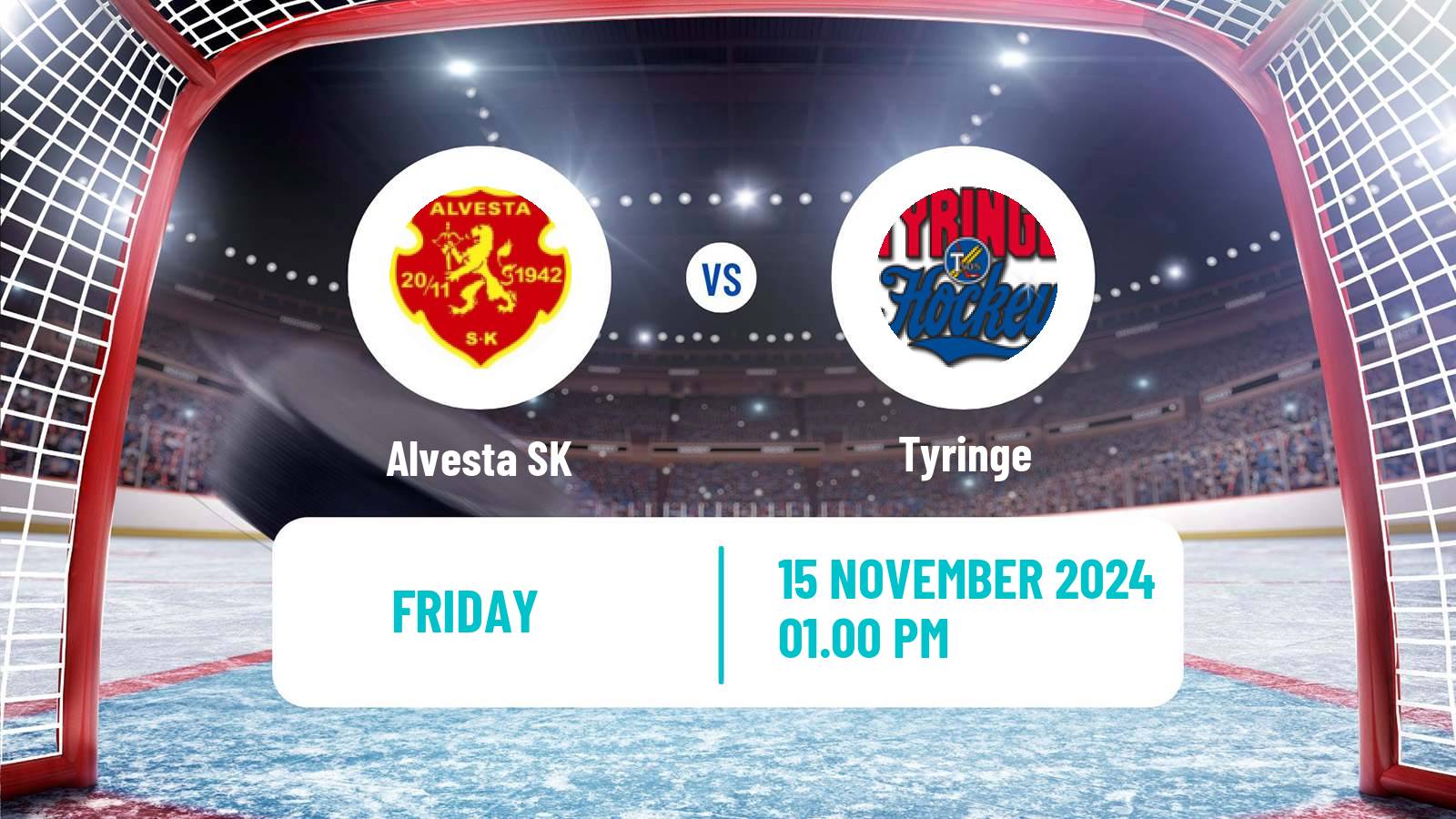 Hockey Swedish HockeyEttan Sodra Alvesta - Tyringe