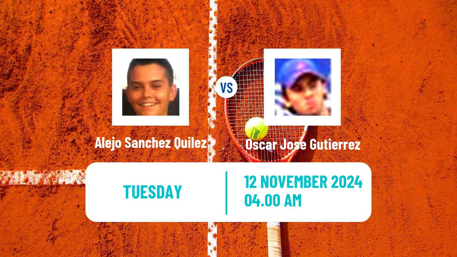 Tennis ITF M15 Valencia Men 2024 Alejo Sanchez Quilez - Oscar Jose Gutierrez