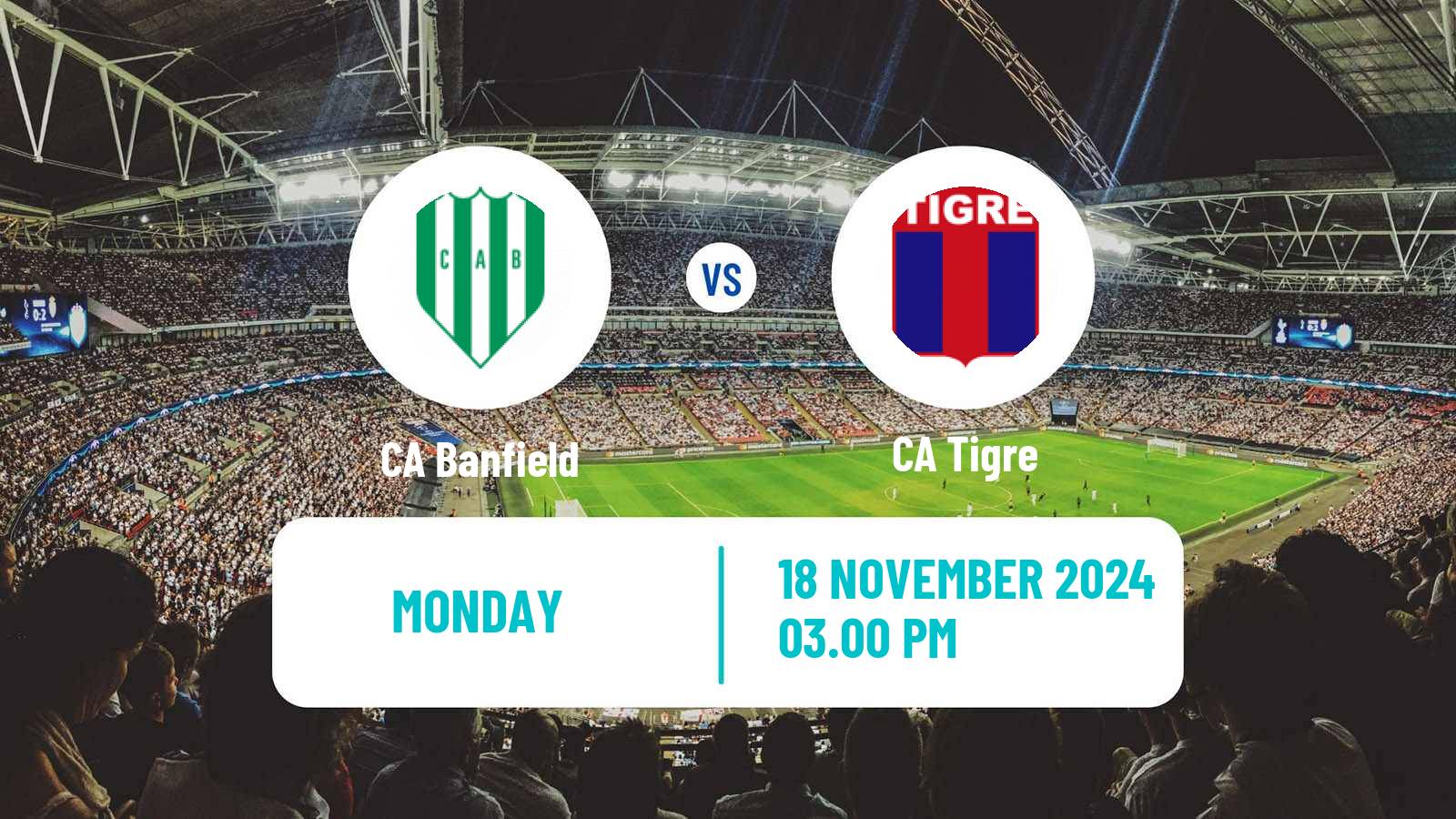 Soccer Argentinian Liga Profesional Banfield - Tigre