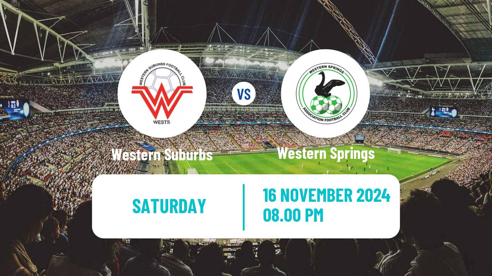 Soccer New Zealand National League Western Suburbs - Western Springs