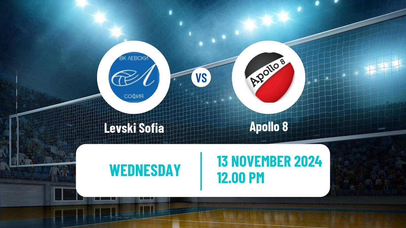 Volleyball CEV Challenge Cup Women Levski Sofia - Apollo 8