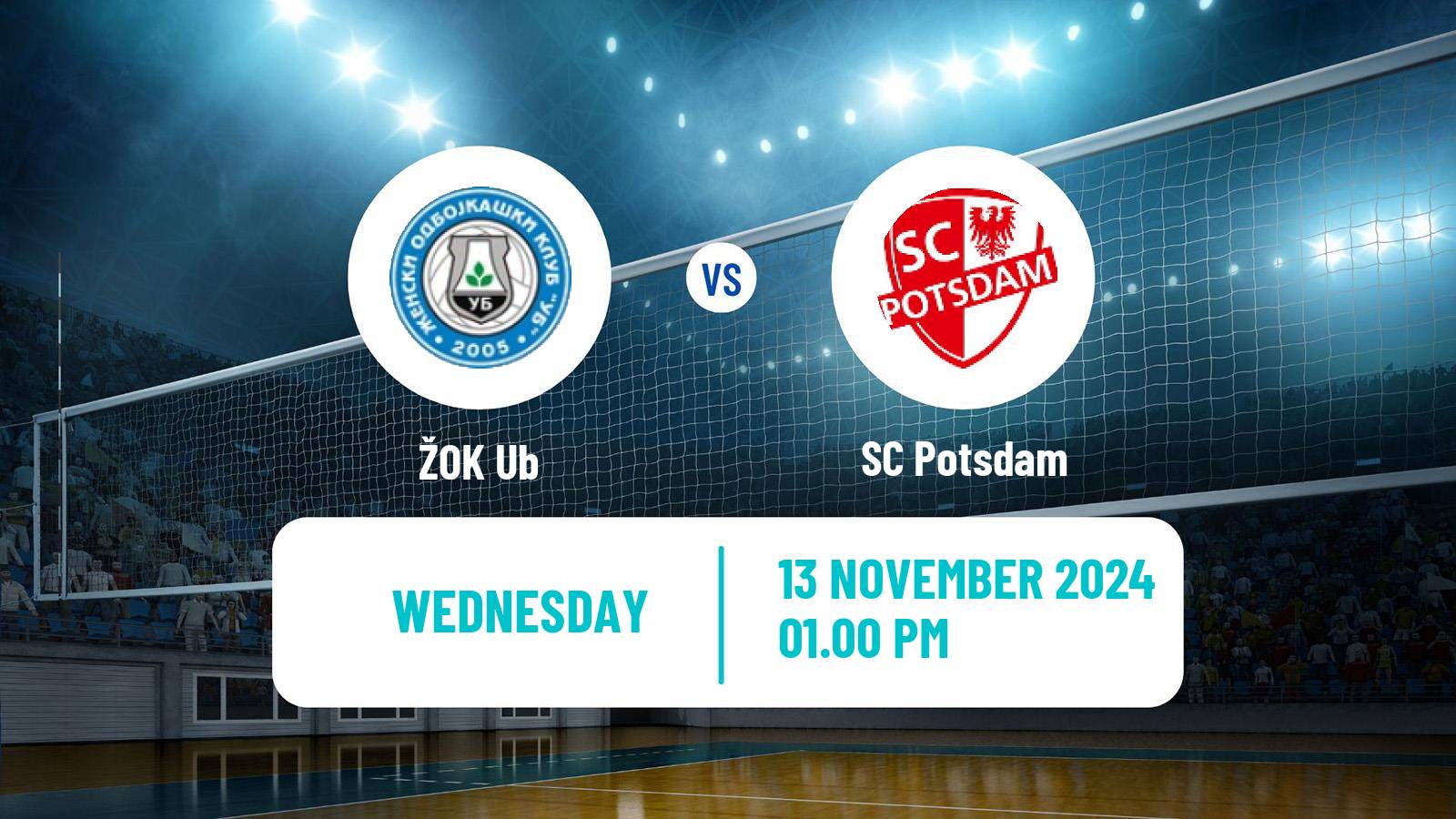 Volleyball CEV Challenge Cup Women Ub - Potsdam