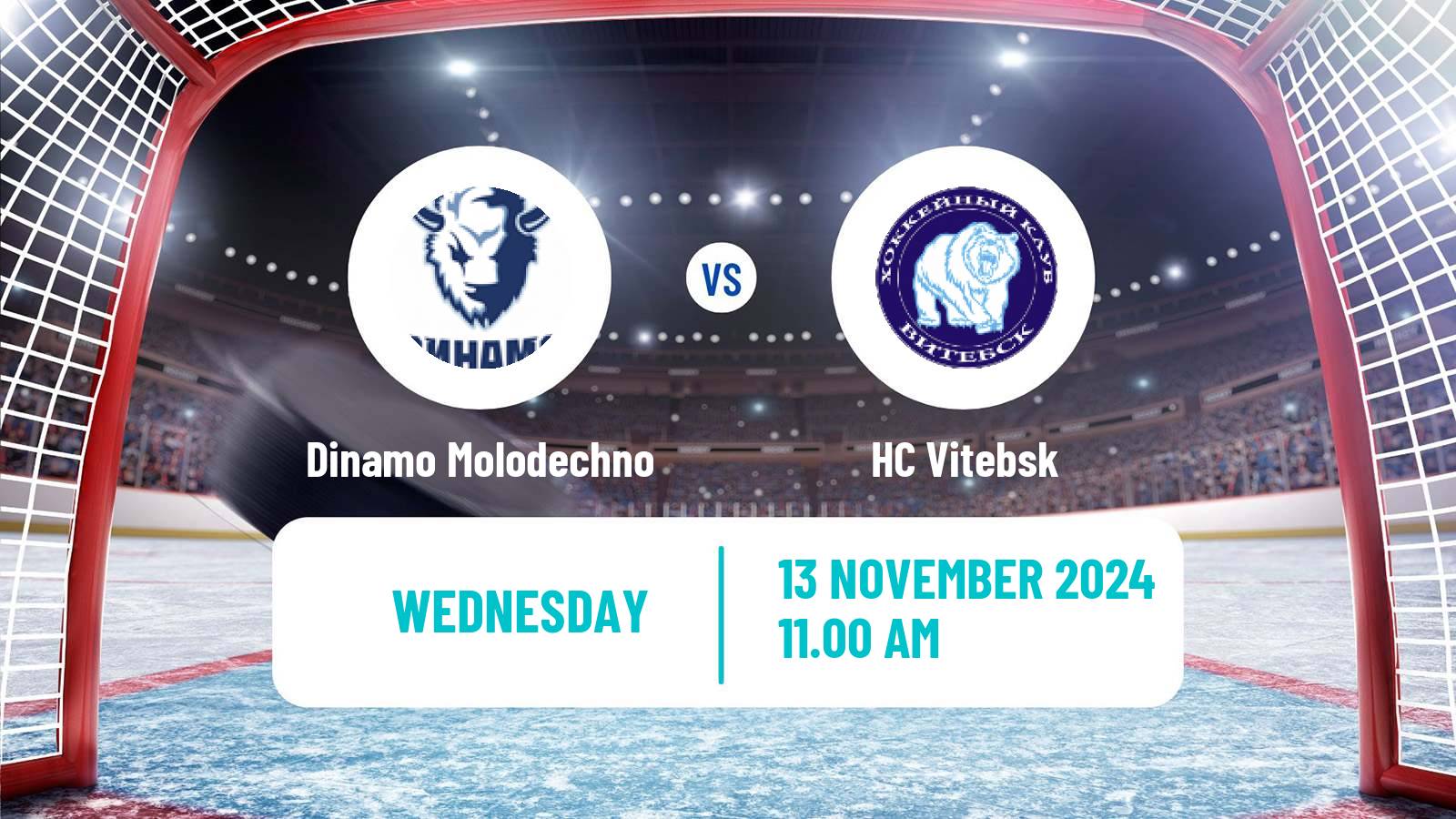 Hockey Belarusian Extraleague Dinamo Molodechno - Vitebsk