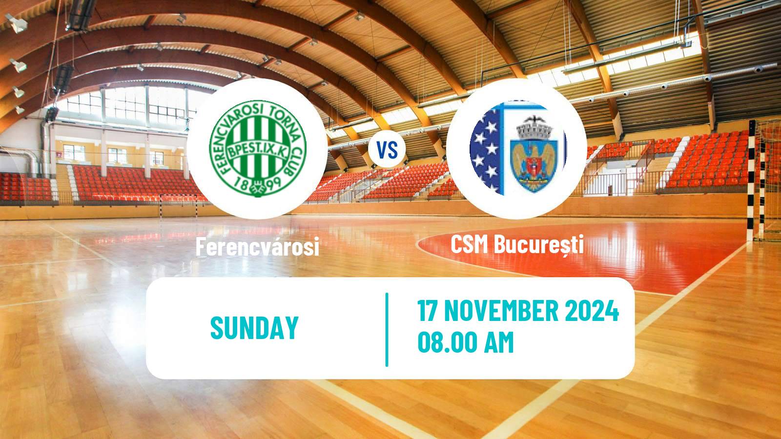 Handball EHF Champions League Women Ferencvárosi - CSM București