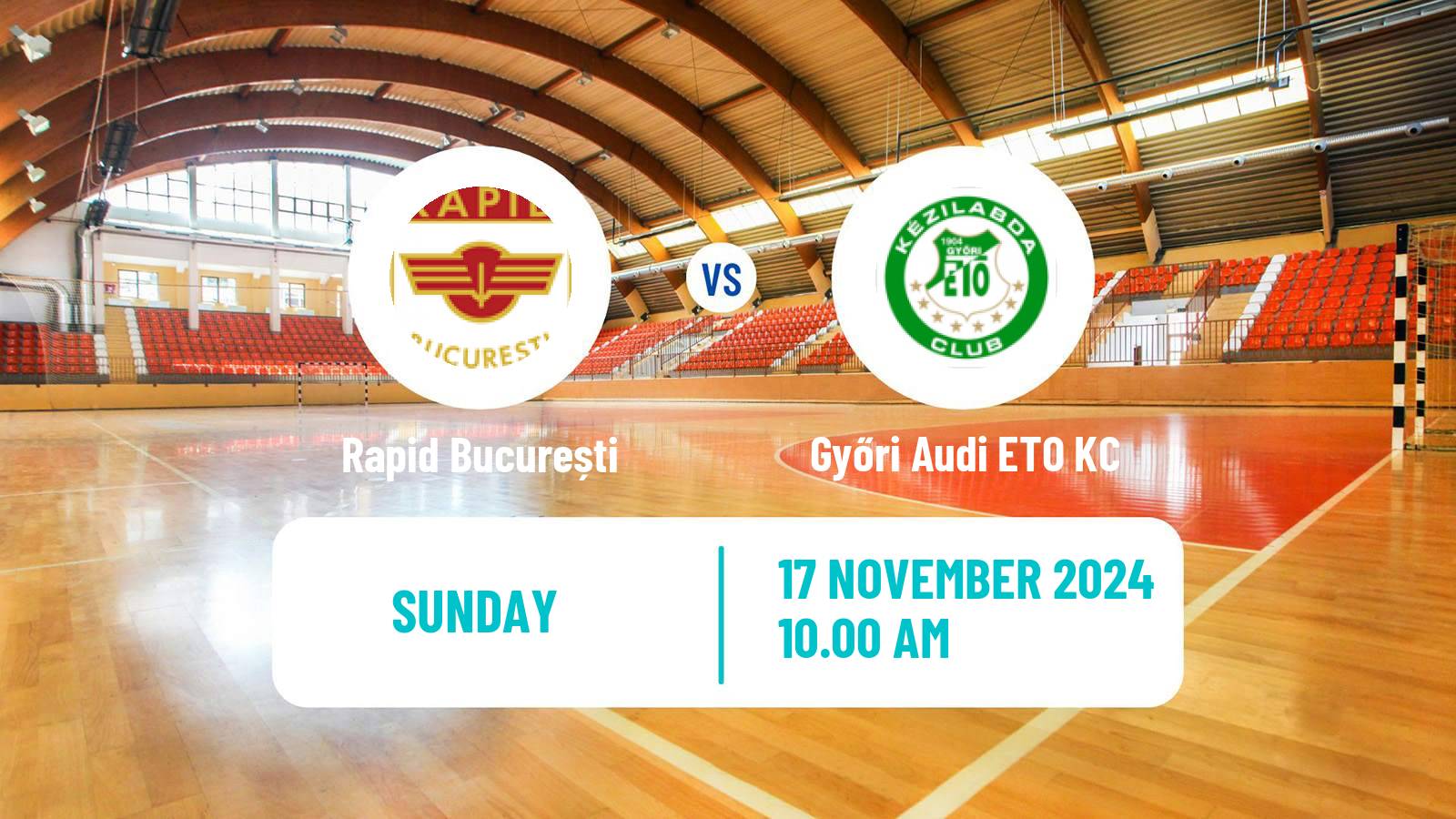 Handball EHF Champions League Women Rapid București - Győri Audi ETO KC