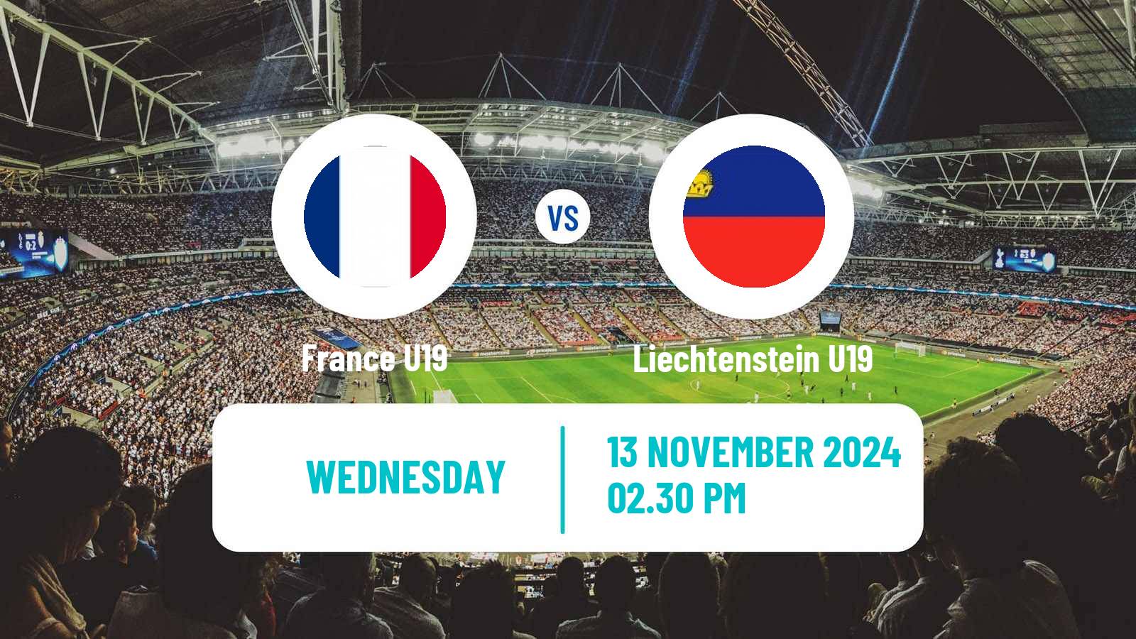 Soccer UEFA Euro U19 France U19 - Liechtenstein U19