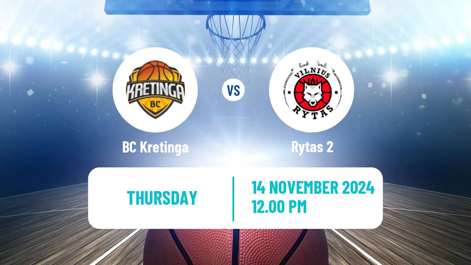 Basketball Lietuvos NKL Kretinga - Rytas 2