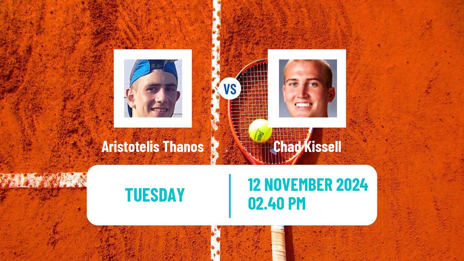 Tennis ITF M25 Columbus 3 Men Aristotelis Thanos - Chad Kissell