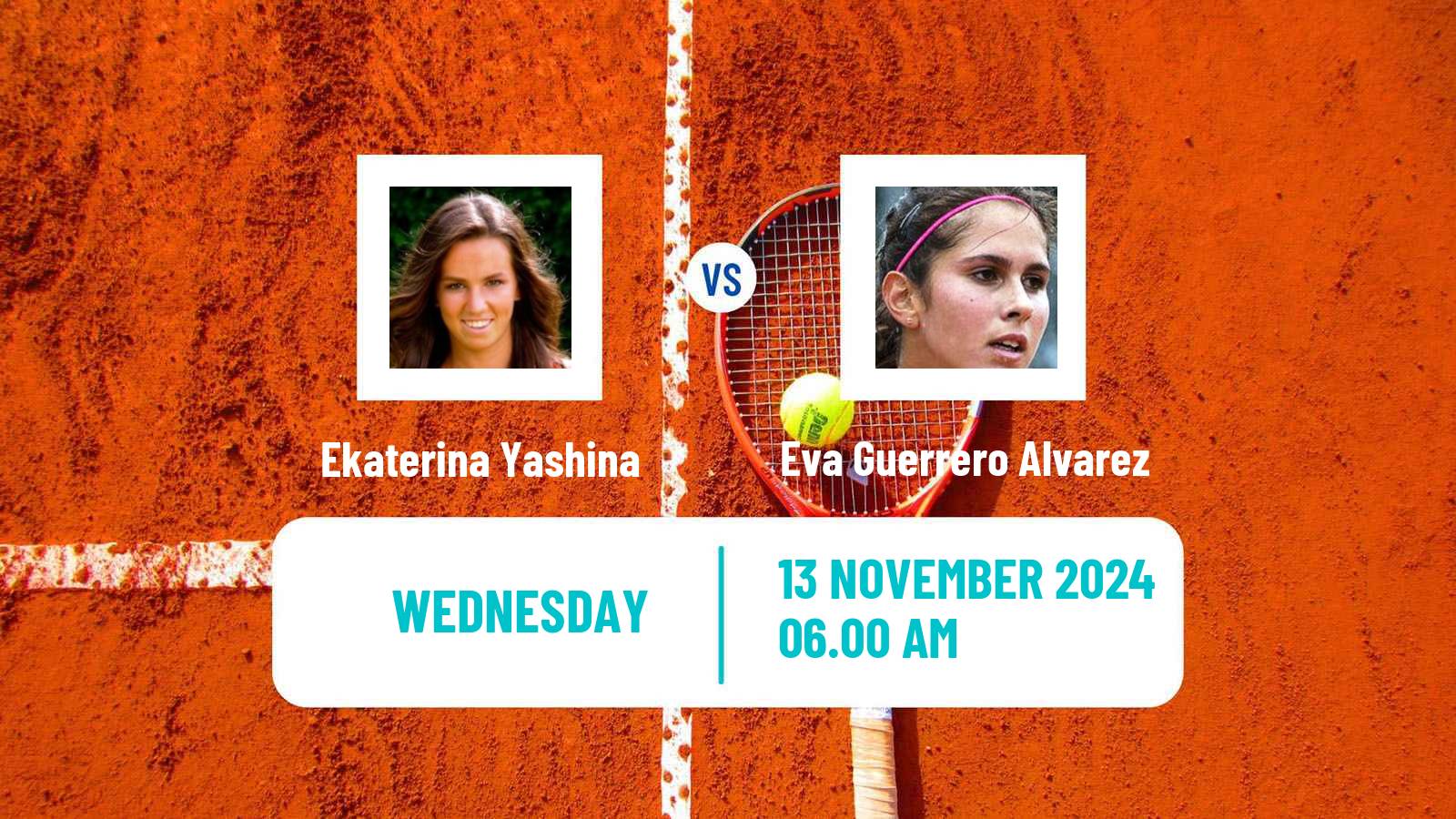 Tennis ITF W50 Funchal Women Ekaterina Yashina - Eva Guerrero Alvarez