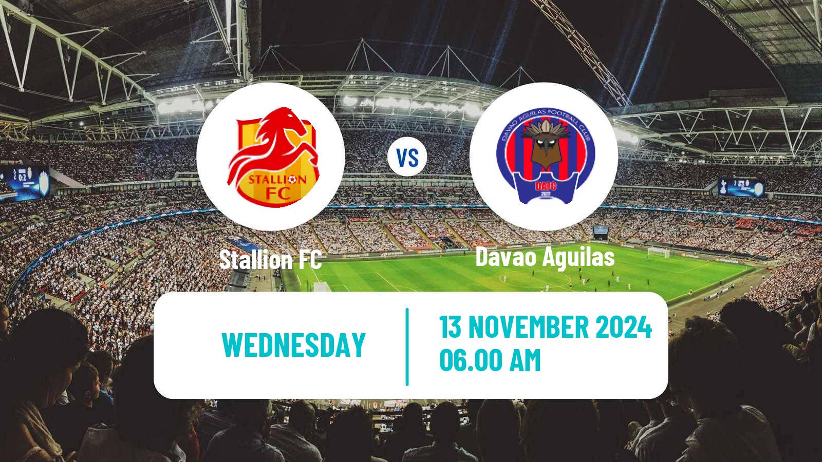 Soccer Philippines PFL Stallion - Davao Aguilas