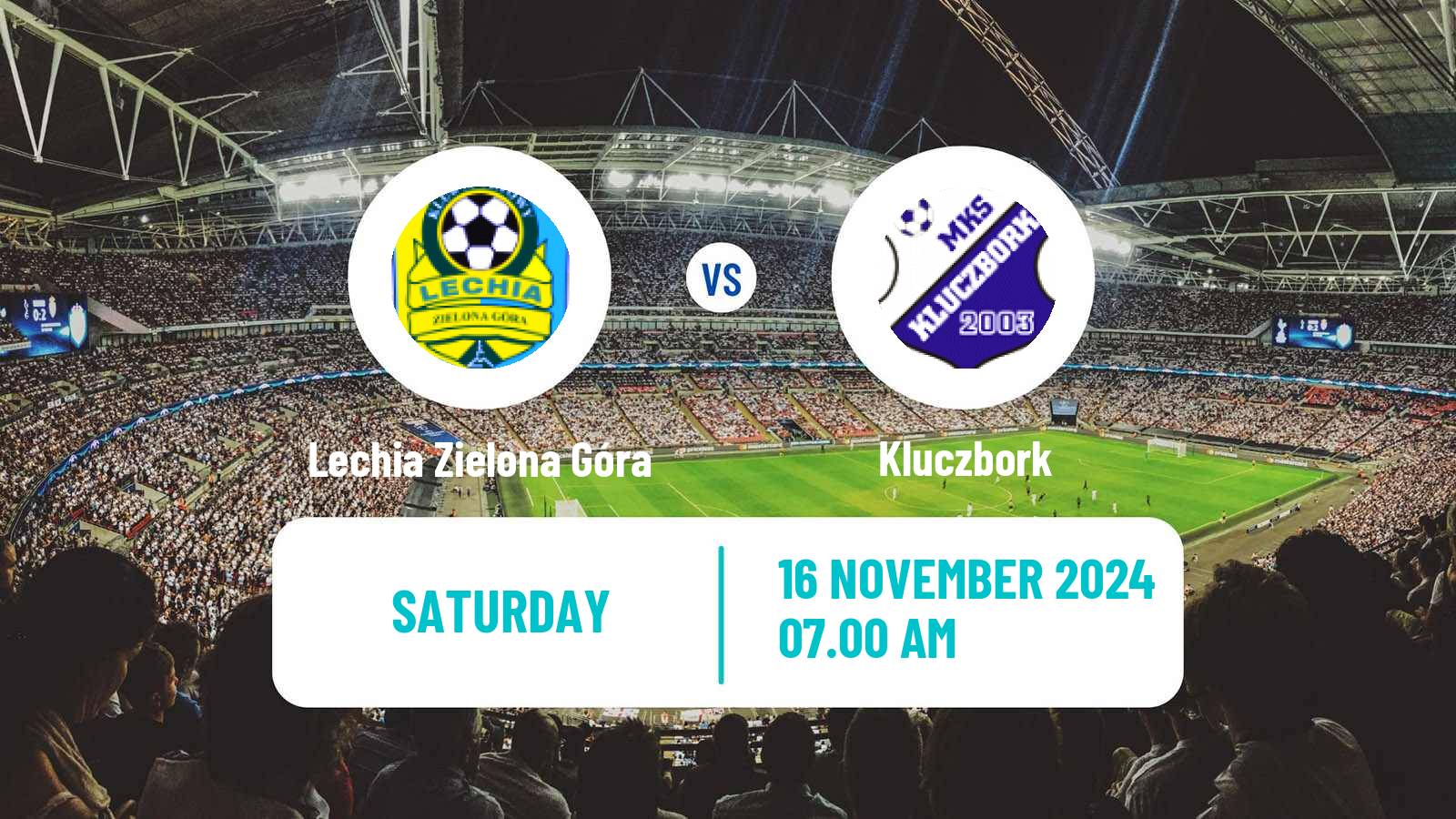 Soccer Polish Division 3 - Group III Lechia Zielona Góra - Kluczbork