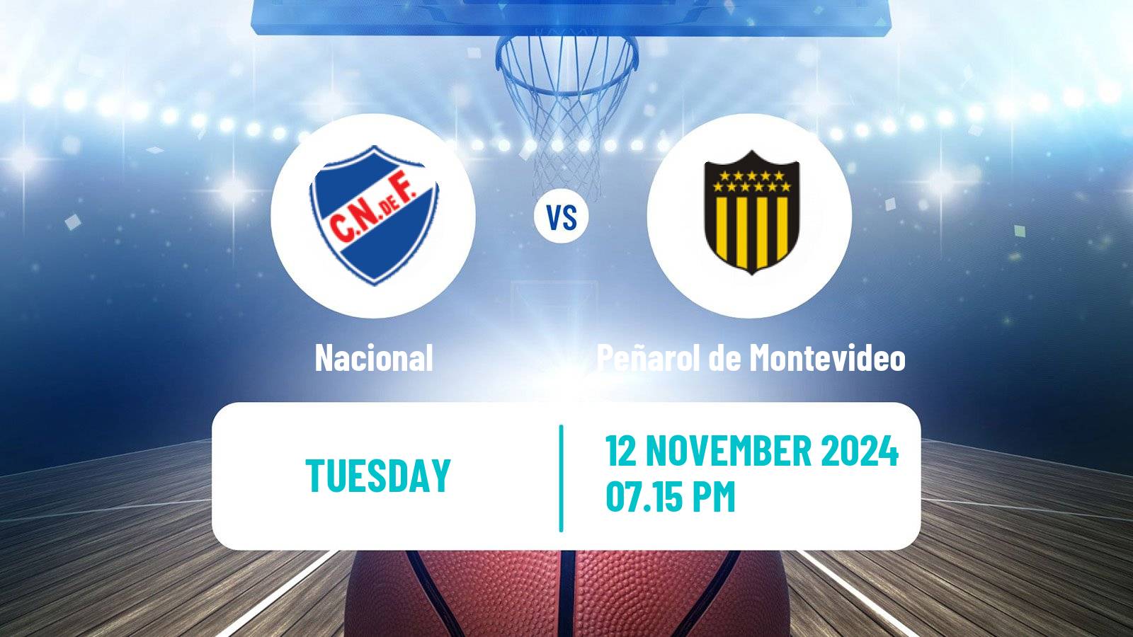 Basketball Uruguayan Liga Basketball Nacional - Peñarol de Montevideo