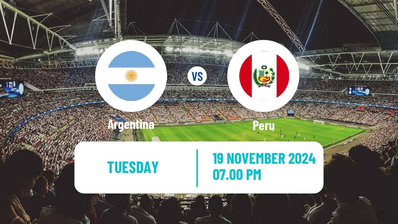 Soccer FIFA World Cup Argentina - Peru