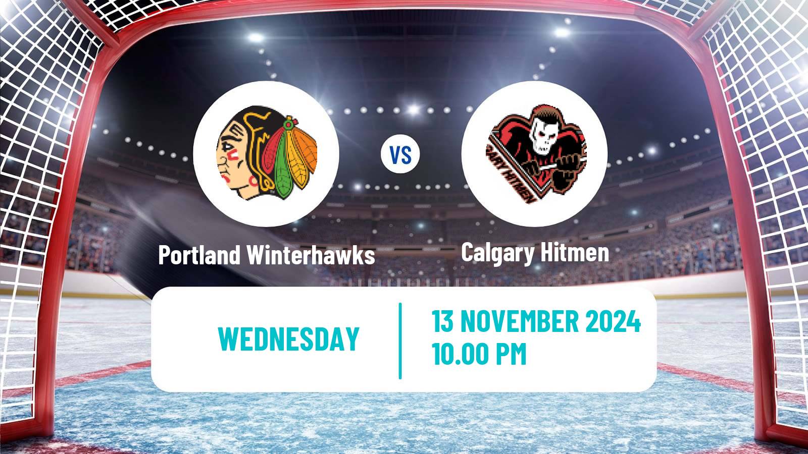 Hockey WHL Portland Winterhawks - Calgary Hitmen