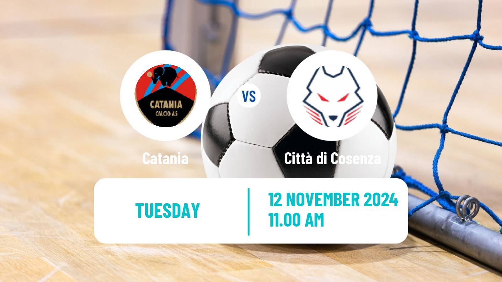 Futsal Italian Serie A Futsal Catania - Città di Cosenza