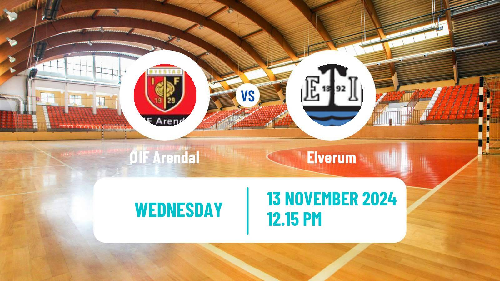 Handball Norwegian NM Cup Handball Arendal - Elverum