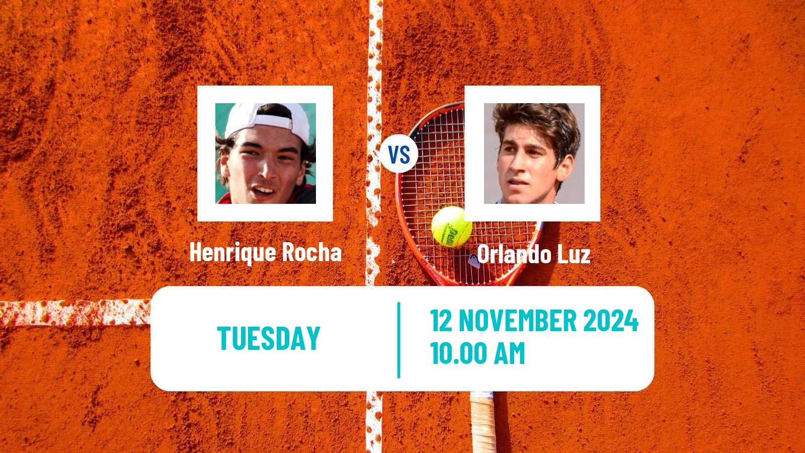 Tennis Montevideo Challenger Men Henrique Rocha - Orlando Luz