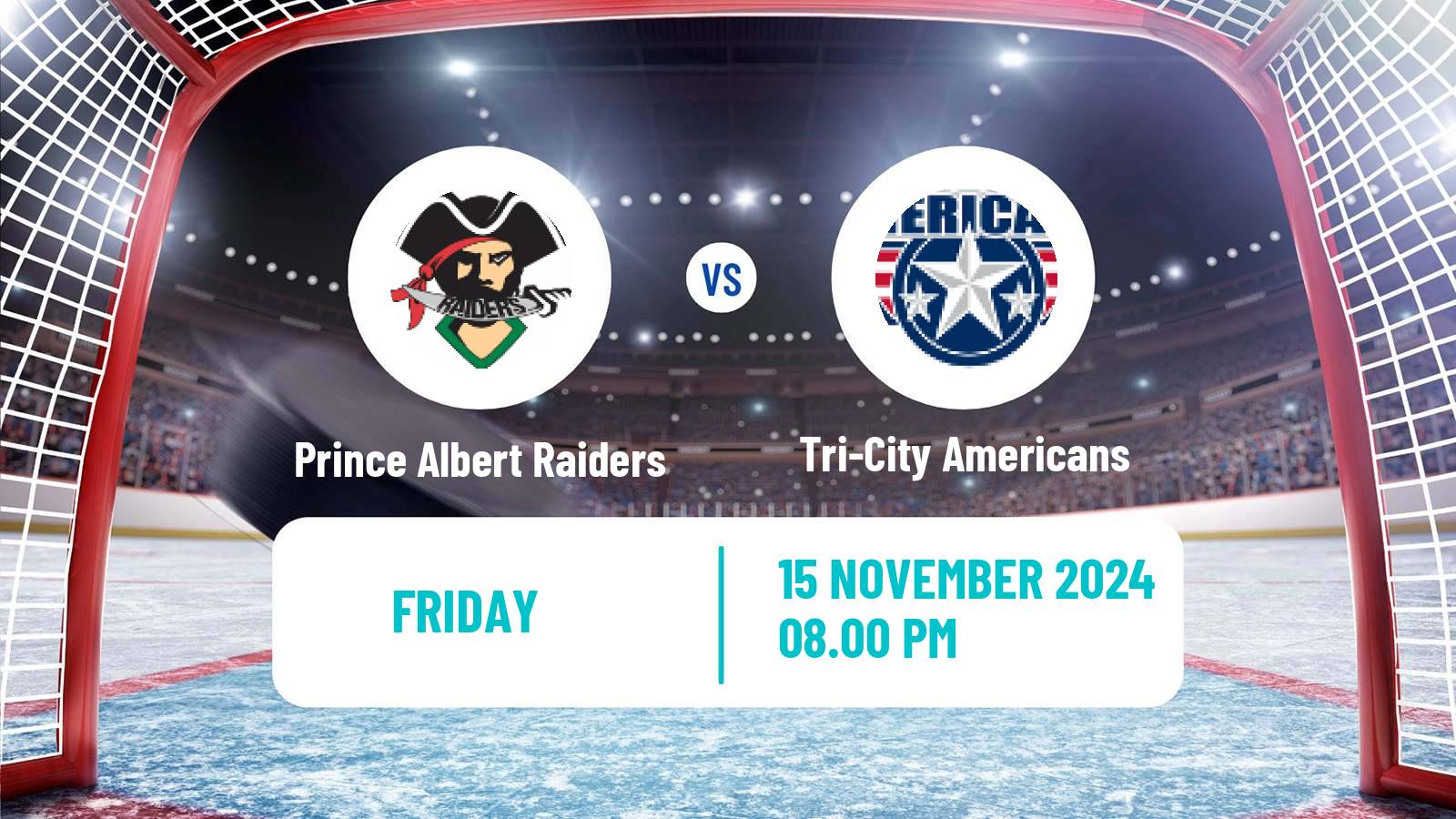 Hockey WHL Prince Albert Raiders - Tri-City Americans