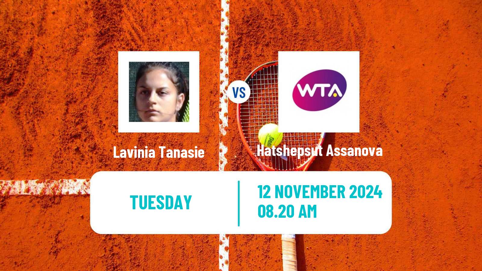 Tennis ITF W15 Nules Women Lavinia Tanasie - Hatshepsut Assanova