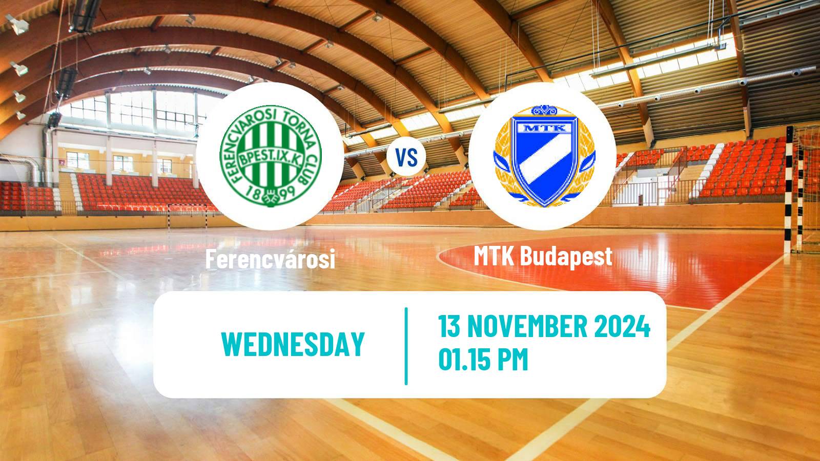 Handball Hungarian Division 1 Handball Women Ferencvárosi - MTK Budapest