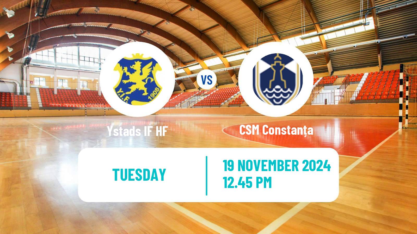 Handball EHF European League Ystads IF - CSM Constanța