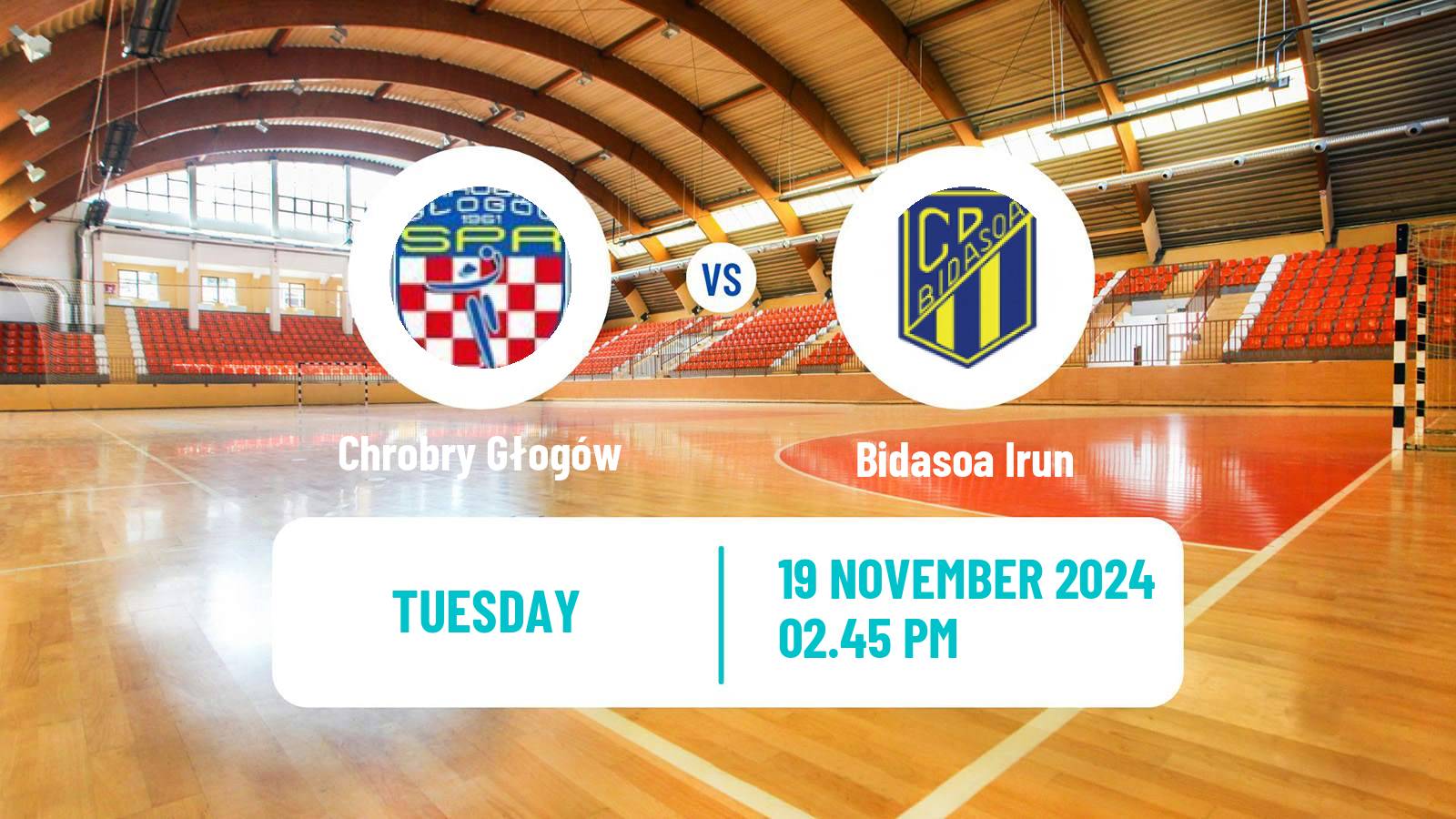 Handball EHF European League Chrobry Głogów - Bidasoa Irun