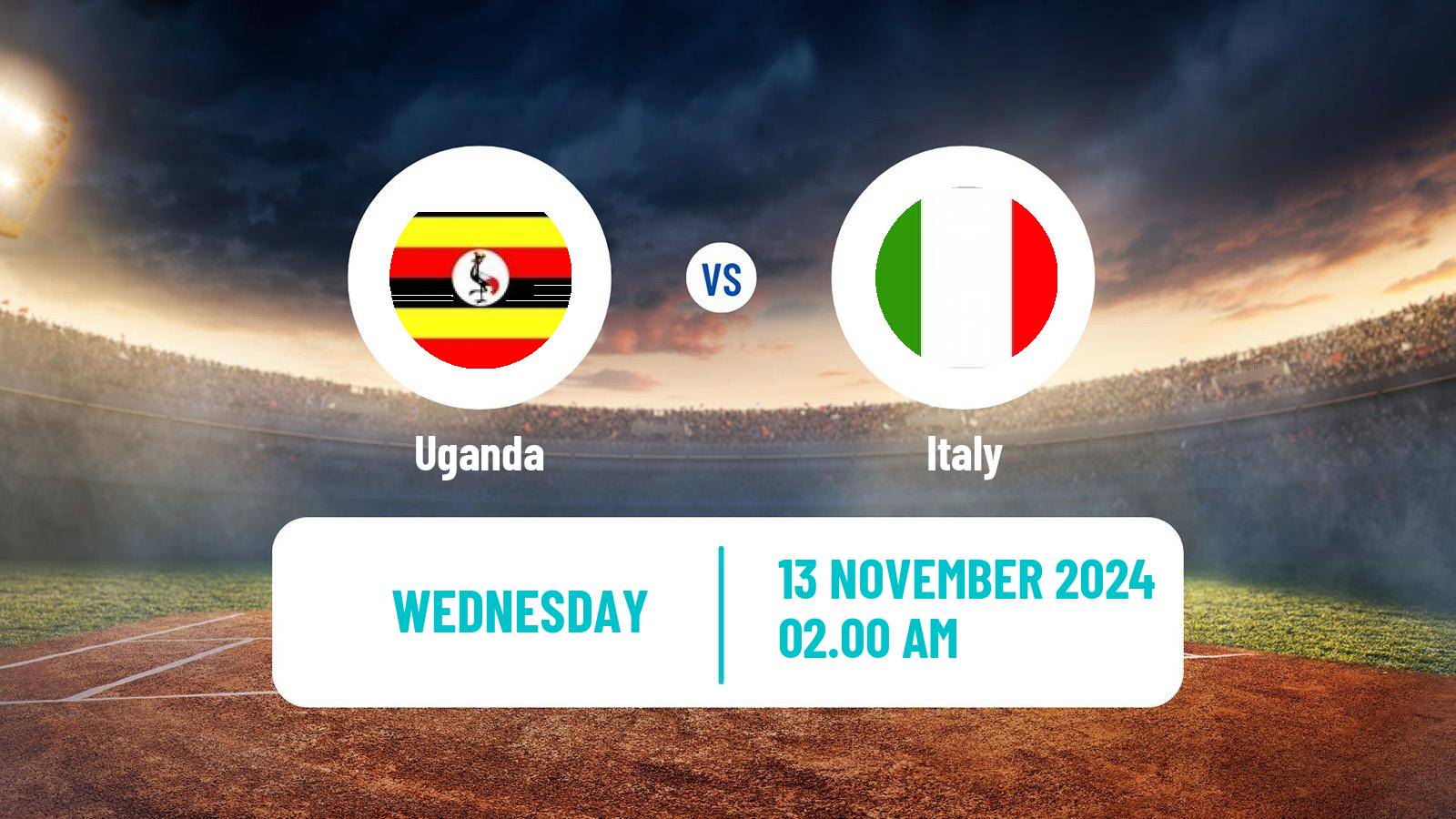 Cricket CWC Challenge League Cricket Uganda - Italy