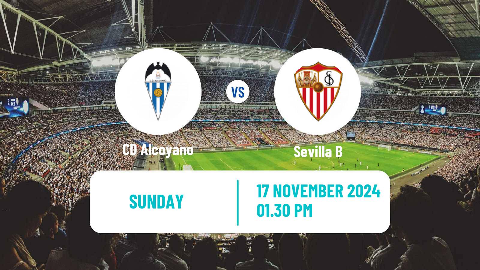 Soccer Spanish Primera RFEF Group 2 Alcoyano - Sevilla B