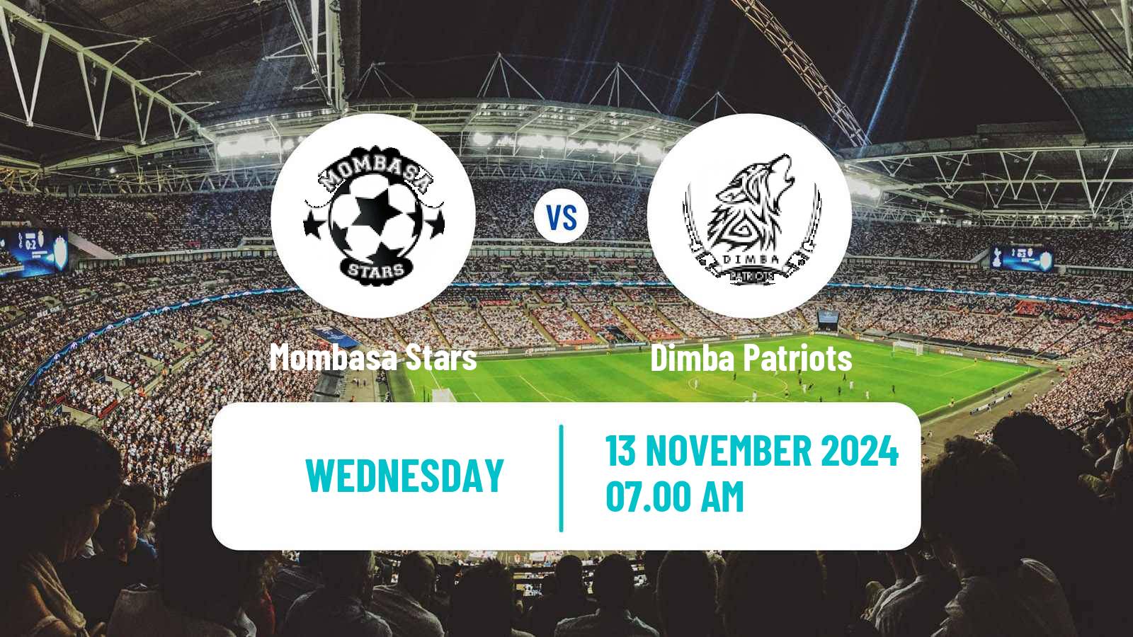 Soccer Kenyan Super League Mombasa Stars - Dimba Patriots