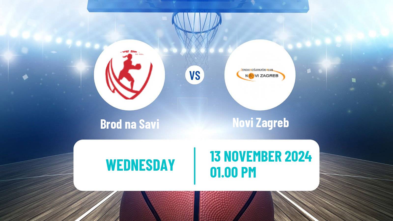 Basketball Croatian Premijer Liga Basketball Women Brod na Savi - Novi Zagreb