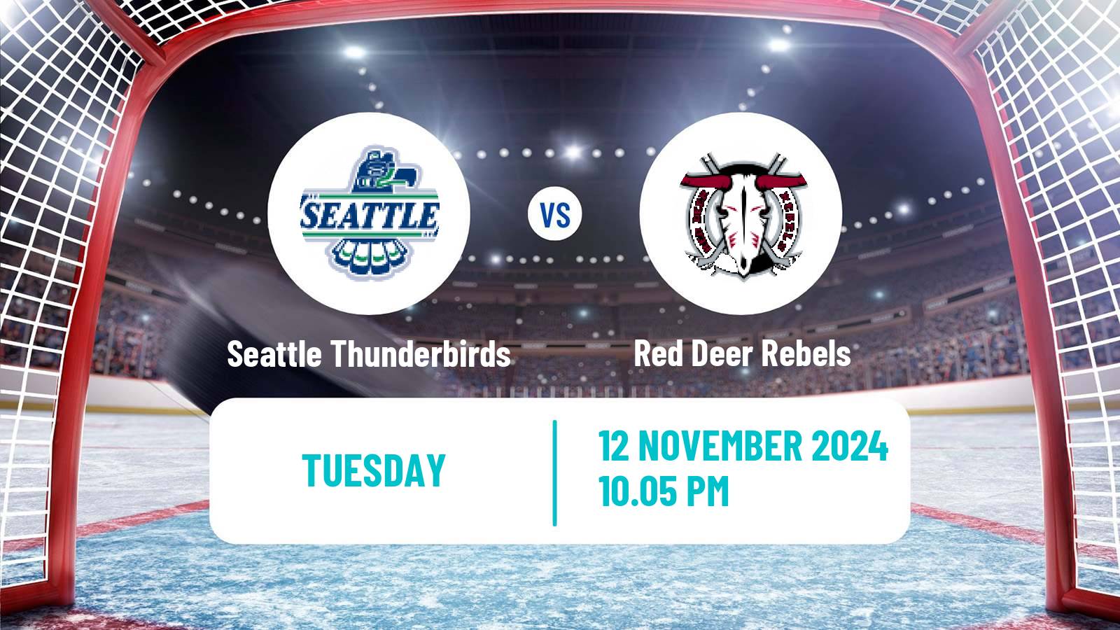 Hockey WHL Seattle Thunderbirds - Red Deer Rebels