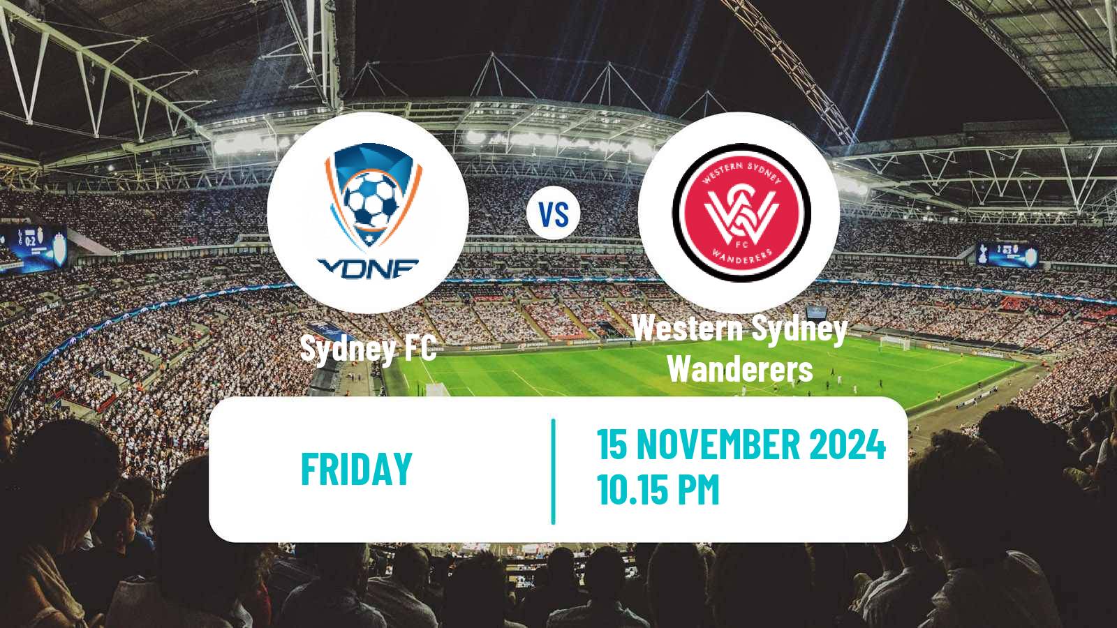 Soccer Australian A-League Women Sydney FC - Western Sydney Wanderers