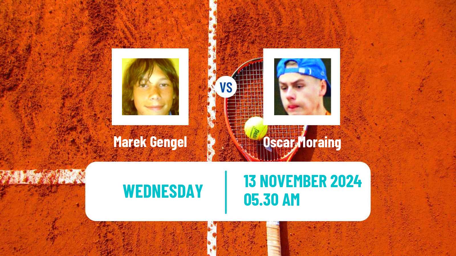 Tennis ITF M15 Sharm Elsheikh 16 Men Marek Gengel - Oscar Moraing