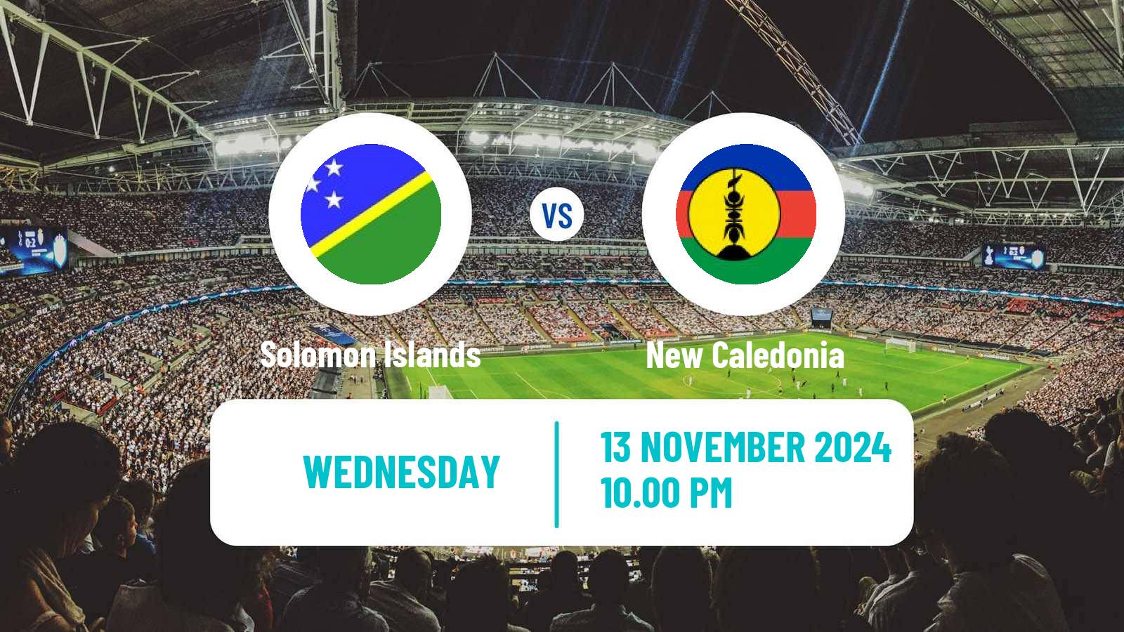 Soccer FIFA World Cup Solomon Islands - New Caledonia