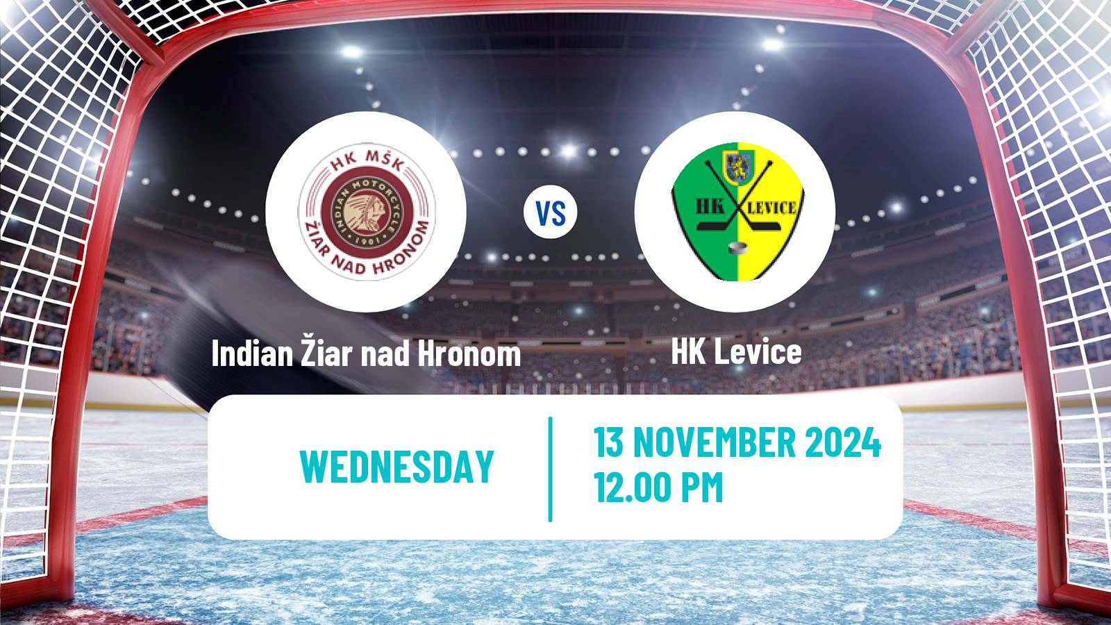 Hockey Slovak 1 Liga Hockey Indian Žiar nad Hronom - Levice