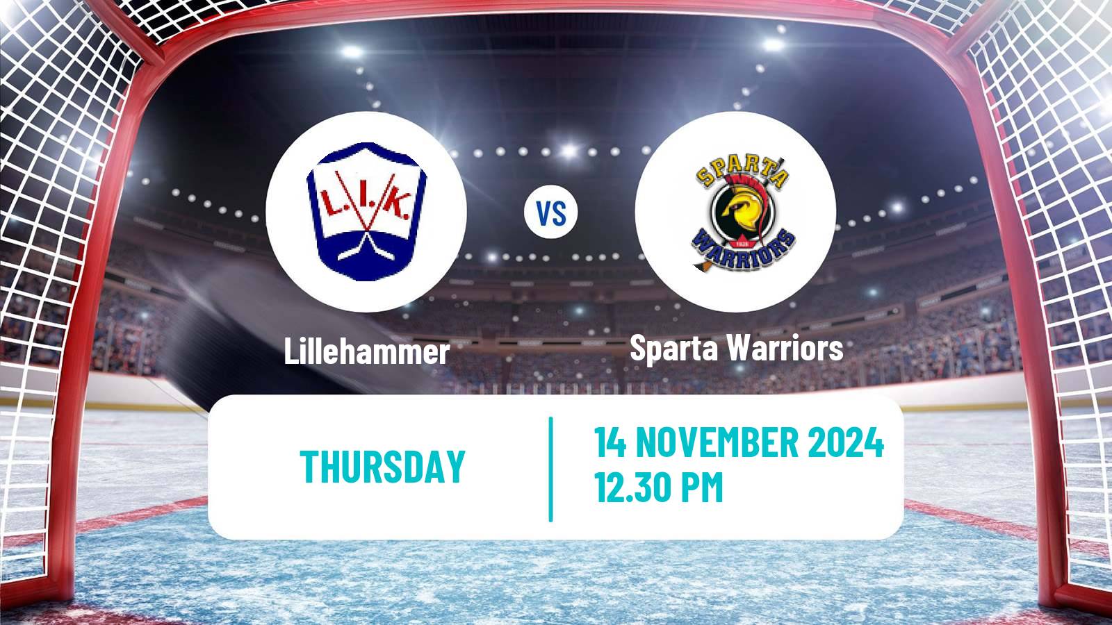 Hockey Norwegian Ligaen Hockey Lillehammer - Sparta Warriors