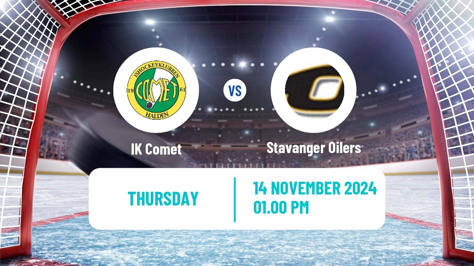 Hockey Norwegian Ligaen Hockey Comet - Stavanger Oilers