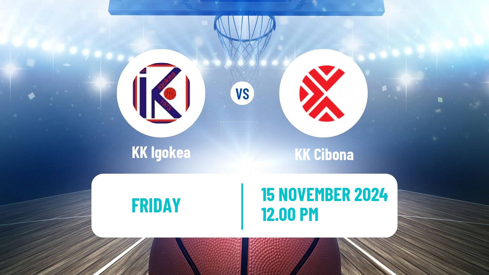 Basketball Adriatic League Igokea - Cibona