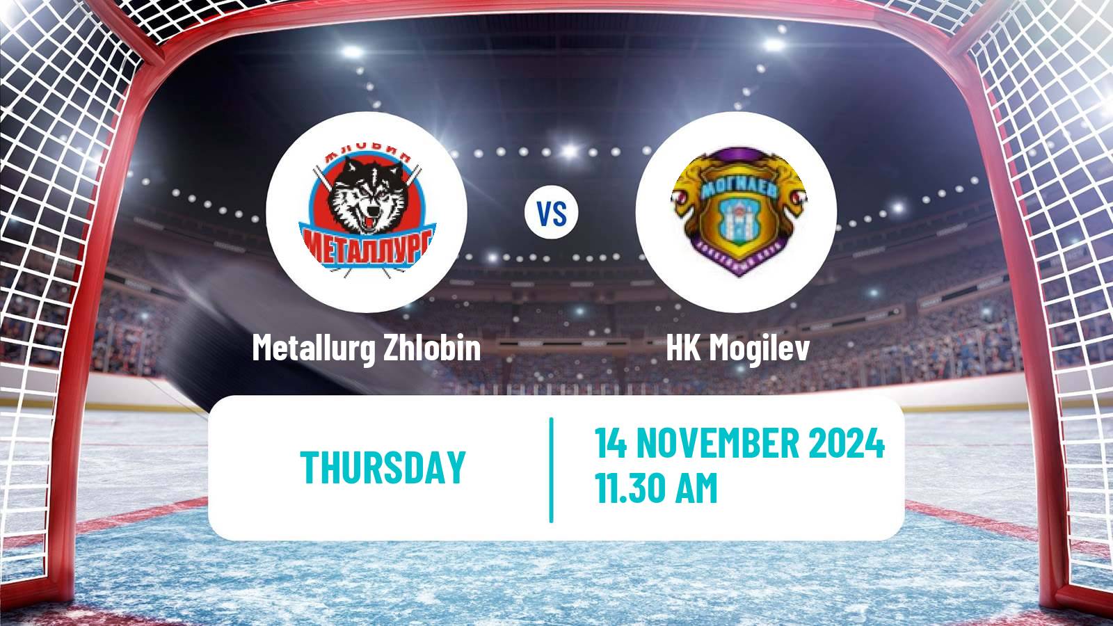 Hockey Belarusian Extraleague Metallurg Zhlobin - Mogilev