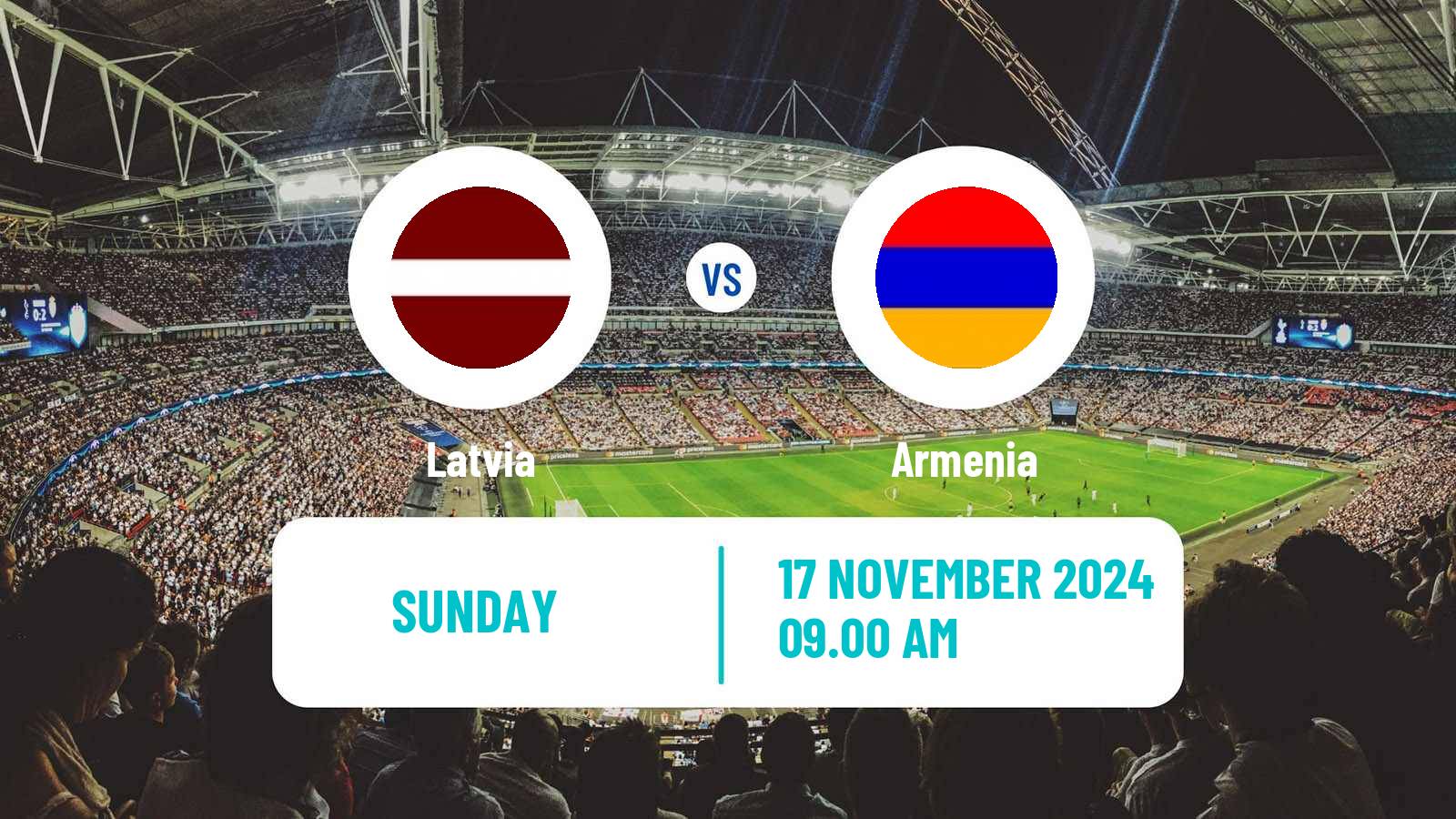 Soccer UEFA Nations League Latvia - Armenia