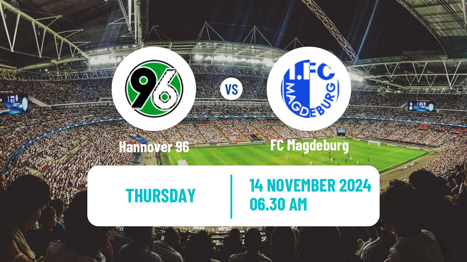 Soccer Club Friendly Hannover - Magdeburg