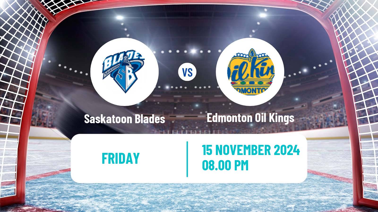 Hockey WHL Saskatoon Blades - Edmonton Oil Kings