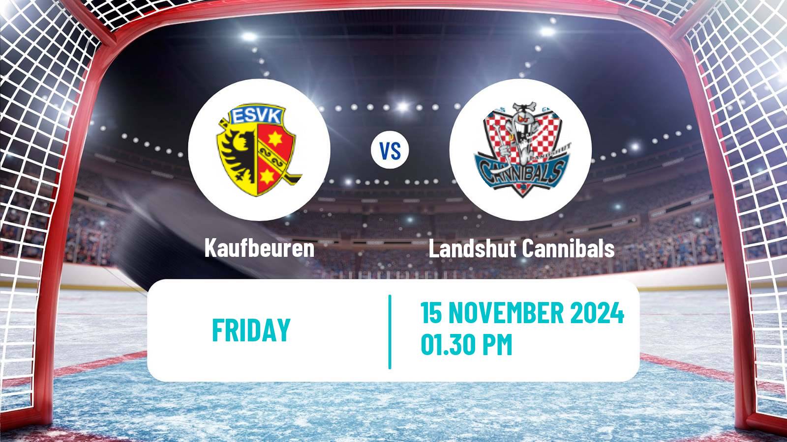 Hockey German DEL2 Kaufbeuren - Landshut Cannibals