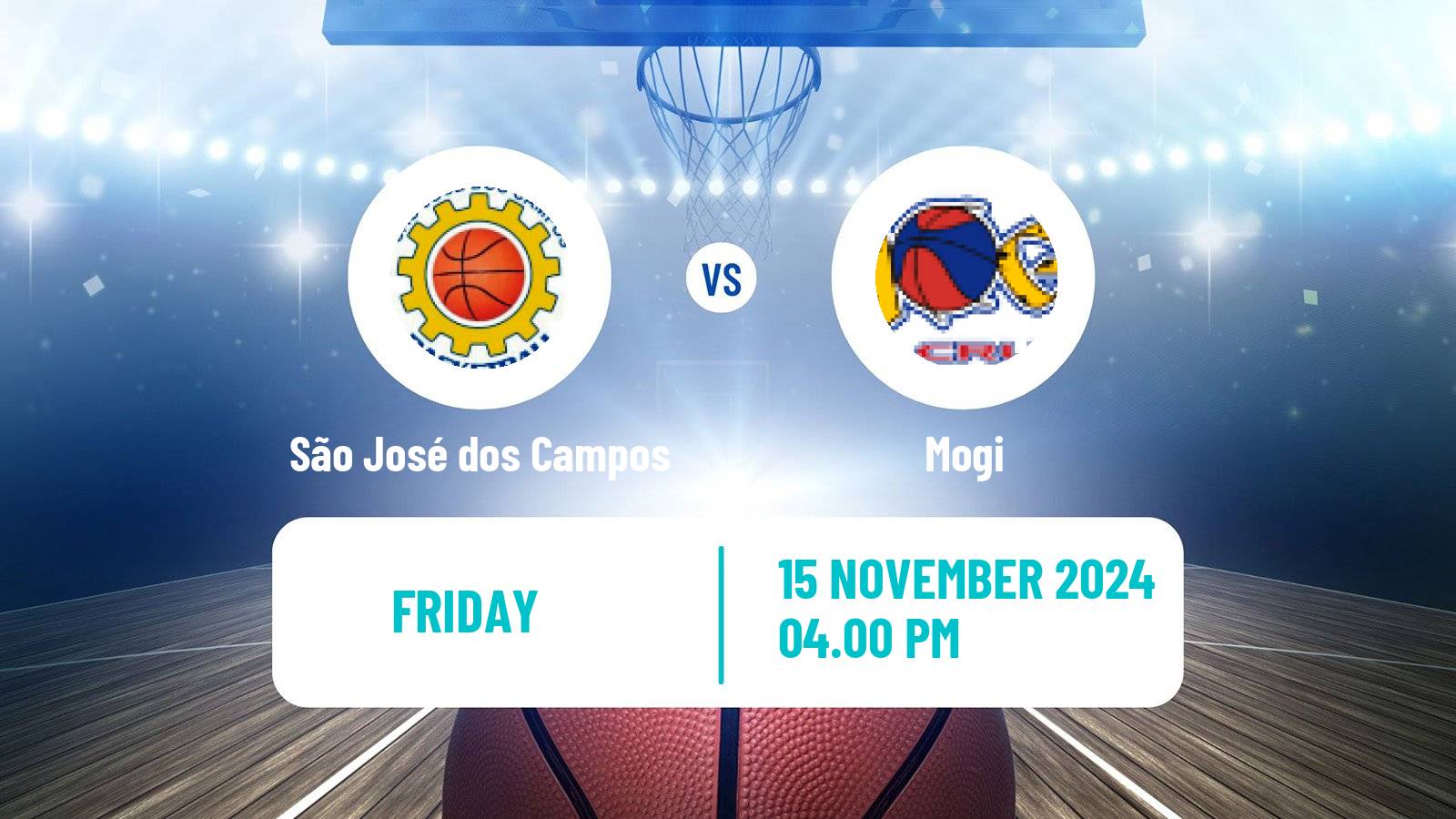 Basketball Brazilian NBB São José dos Campos - Mogi