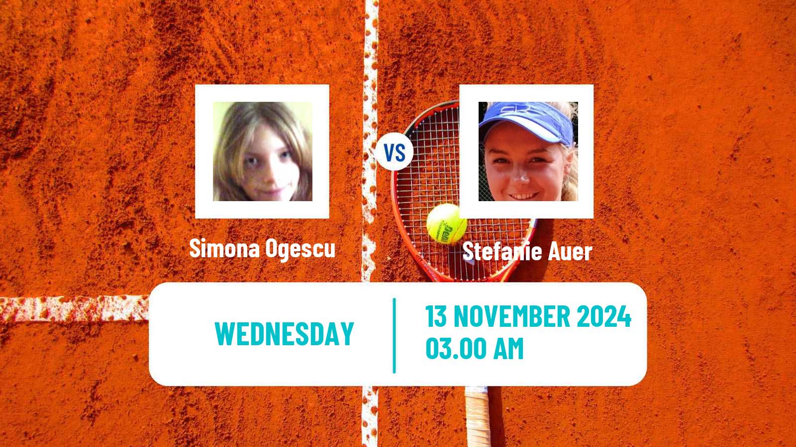 Tennis ITF W15 Heraklion 7 Women Simona Ogescu - Stefanie Auer