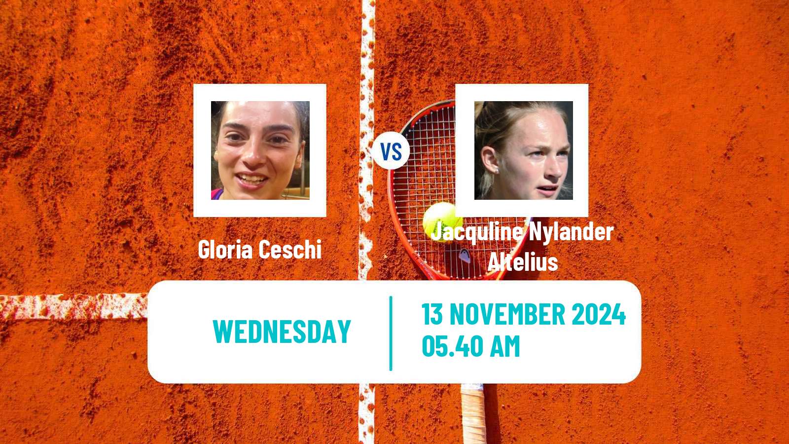 Tennis ITF W15 Heraklion 7 Women Gloria Ceschi - Jacquline Nylander Altelius